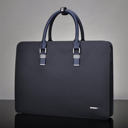 Men's Multi-Compartment Business Briefcase with Lock